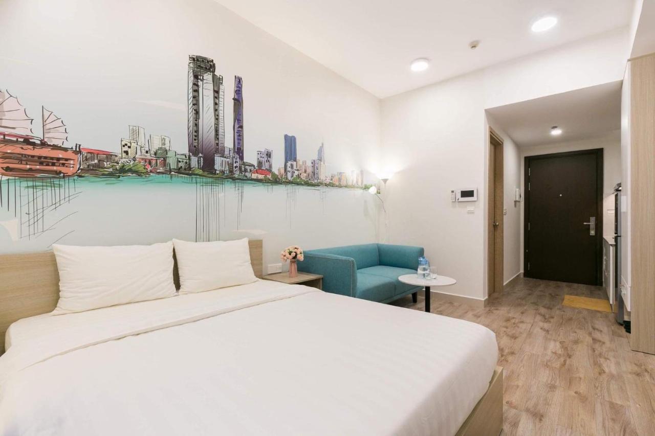Yo'S Homes Rivergate Apartment Infinity Pool Near District 1 Ho Chi Minh City Bagian luar foto