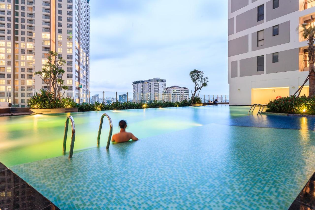 Yo'S Homes Rivergate Apartment Infinity Pool Near District 1 Ho Chi Minh City Bagian luar foto