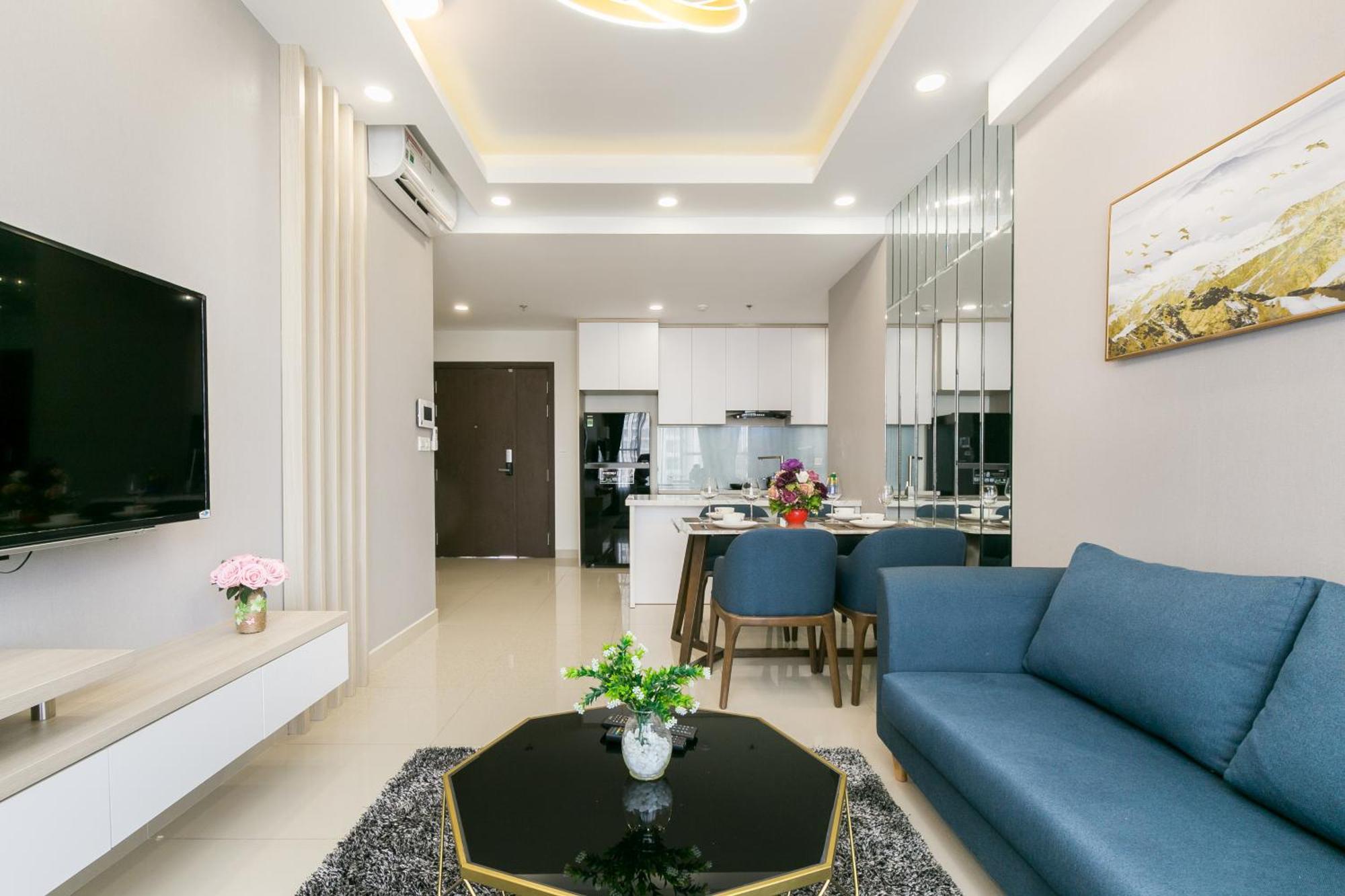 Yo'S Homes Rivergate Apartment Infinity Pool Near District 1 Ho Chi Minh City Bagian luar foto
