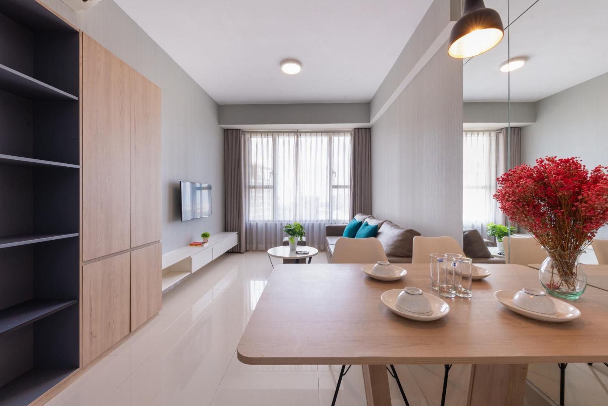 Yo'S Homes Rivergate Apartment Infinity Pool Near District 1 Ho Chi Minh City Bagian luar foto